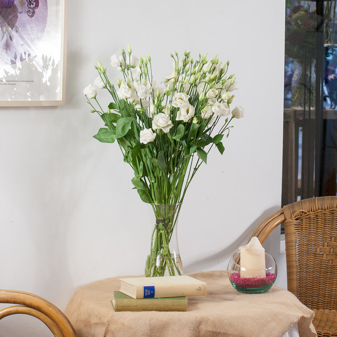 Lisianthus blanco flor suelta - DecoFlor | Floristería Online - Expertos  Floristas